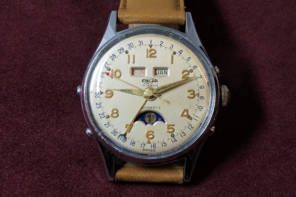 ENICAR Triple Calendar Moon Phase Antomatic（OT-01／1950ｓ