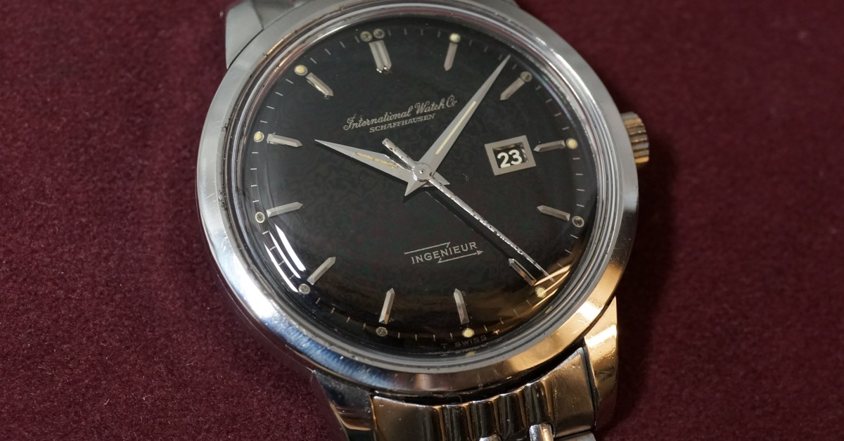 IWC インヂュニア Black Guilt Mirror Rare!（OT-05／１９６３年) | ロレックス その他s | VINTAGE  WATCH - LIBERTAS:リベルタス