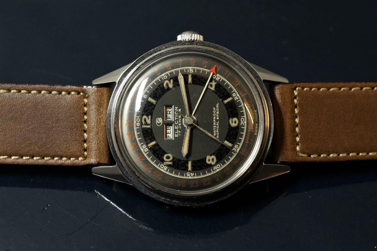 ELECTION GRAND PRIX Triple calendar（OT-01／1950ｓ) | ロレックス その他s | VINTAGE  WATCH - LIBERTAS:リベルタス