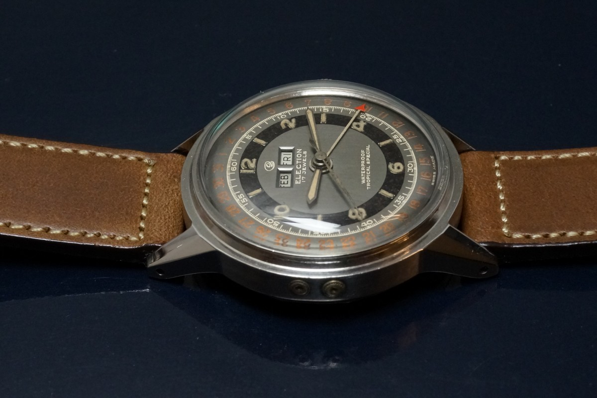 ELECTION GRAND PRIX Triple calendar（OT-01／1950ｓ) | ロレックス その他s | VINTAGE  WATCH - LIBERTAS:リベルタス