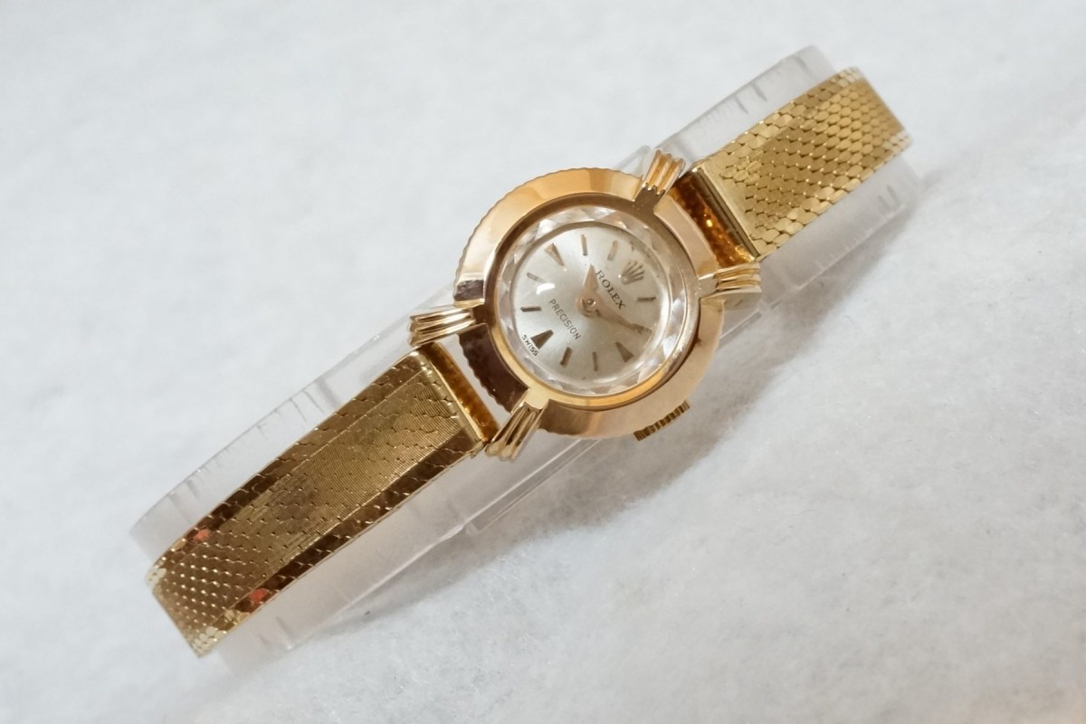 19,500円ロレックス　PRECISION 婦人時計