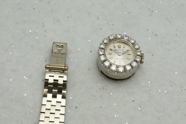 レディース ロレックス CHAMELEON 18KWG&Bracelet（RL-13／1959年)の詳細写真10枚目