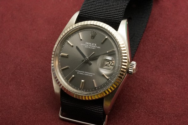 ロレックス DATEJAST Ref-1601 Gray Dial（RO-76／1969年)の詳細写真3枚目