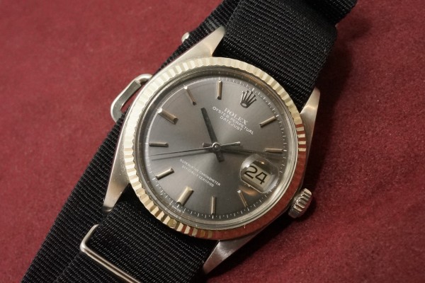 ロレックス DATEJAST Ref-1601 Gray Dial（RO-76／1969年)の詳細写真5枚目