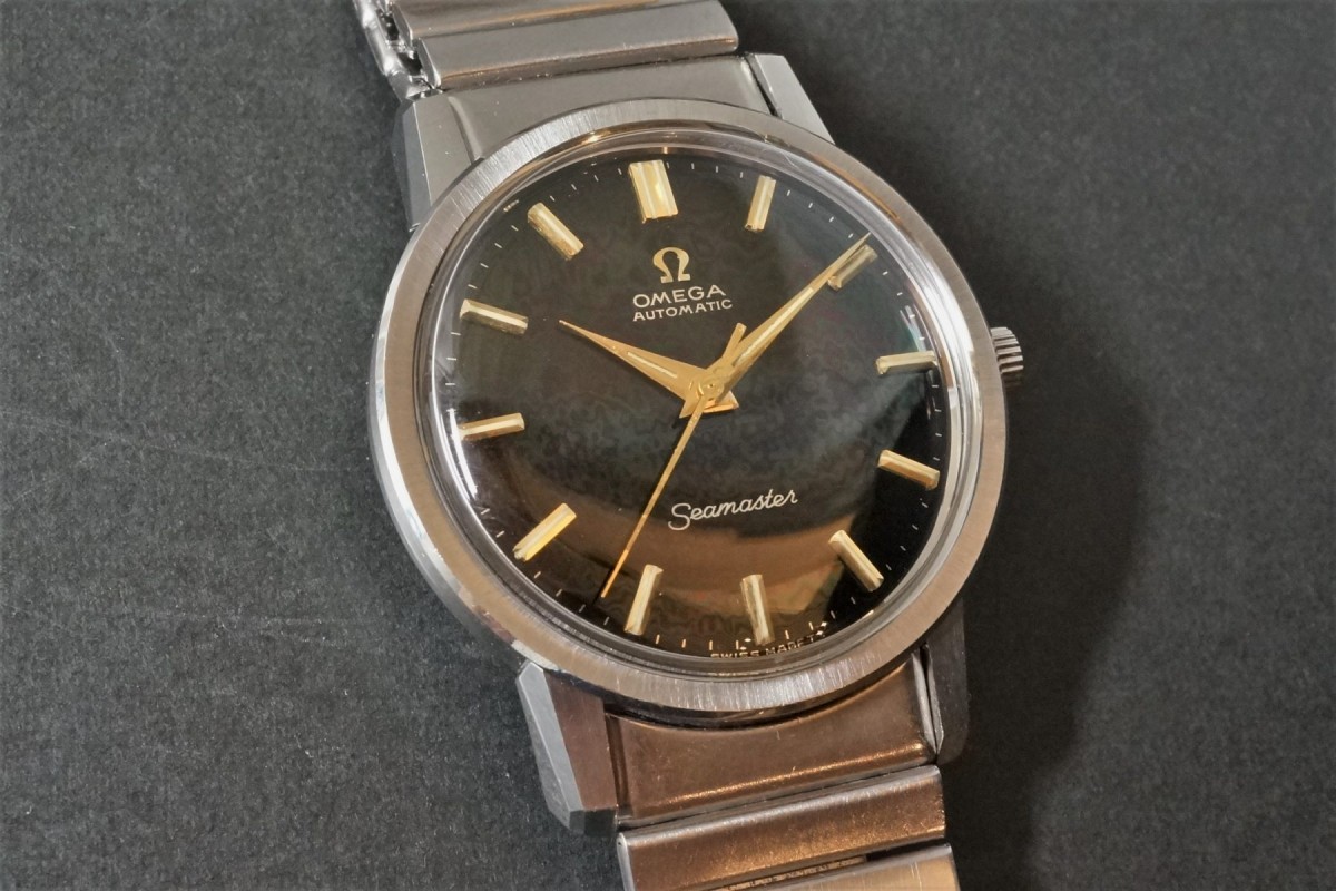 オメガ シーマスター Ref.165.003 Black Gilt Dial（OT-06／１９６８年) | ロレックス その他 | VINTAGE  WATCH - LIBERTAS:リベルタス