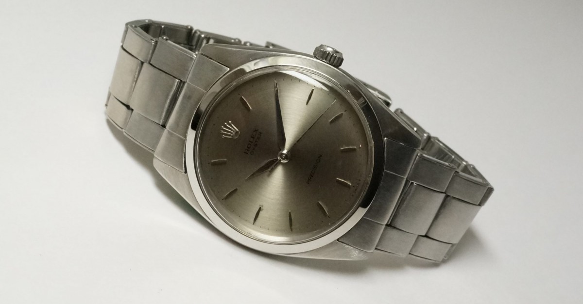 ロレックス Big Oyster Ref.6424 Grey Mirror Dial（ＲＯ-08／１９６４年) | ロレックス その他s |  VINTAGE WATCH - LIBERTAS:リベルタス