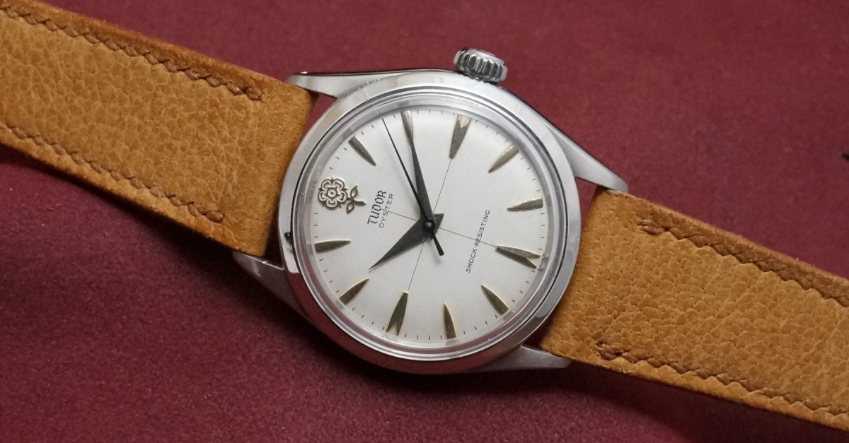 チュードル OYSTER Ref-7934 Big Rose Dial（RO-70／1958年