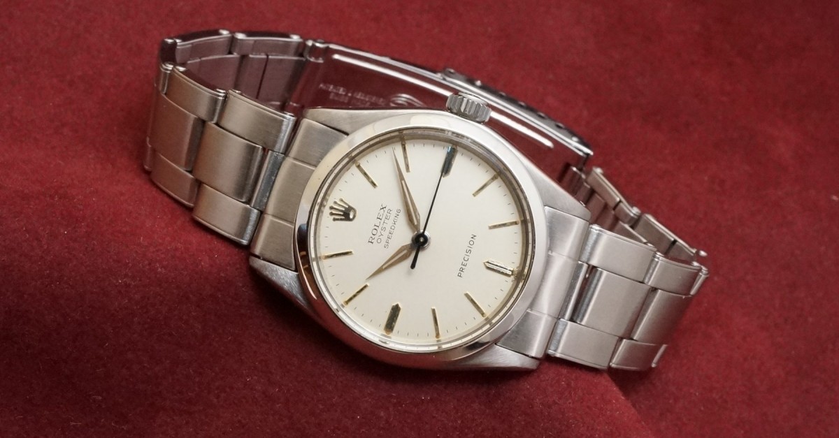 ロレックス OYSTER SPEEDKING Ref-6430 Ivory Dial（RO-72／1963年) | ロレックス その他s |  VINTAGE WATCH - LIBERTAS:リベルタス