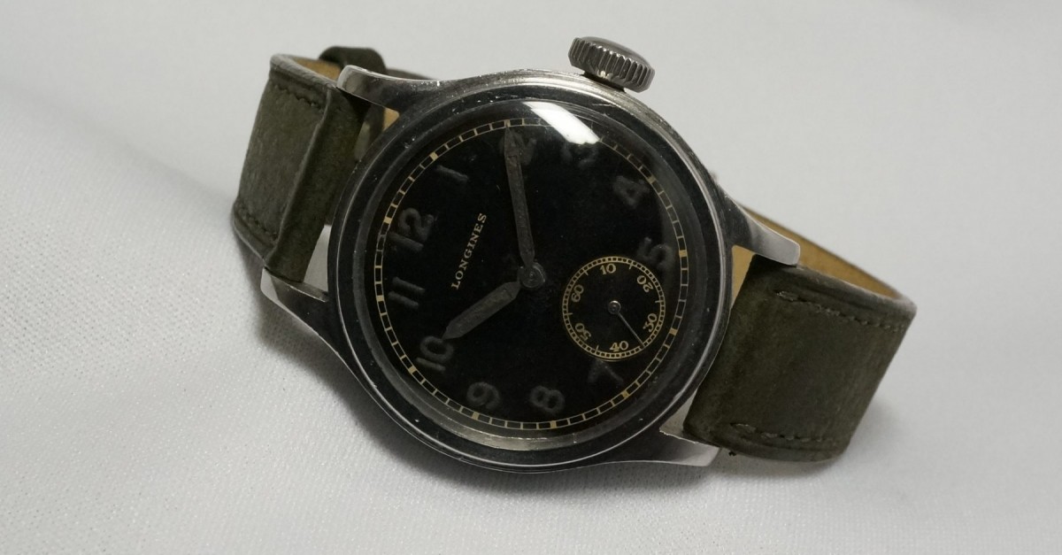 LONGINES German Army DH Sei Tacche Stepped Bezel Case