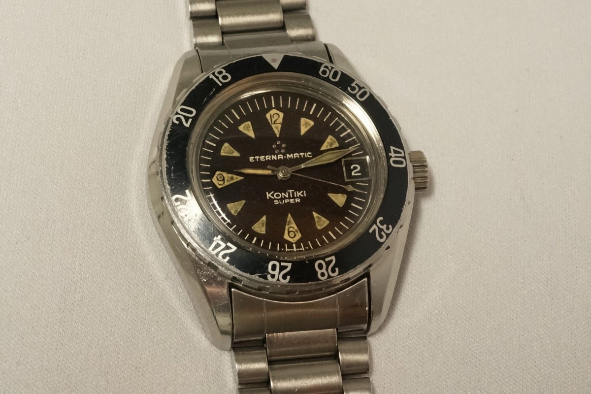 ETERNA ETERNA-MATIC KONTIKI SUPER DIVER GILT BROWN DIAL（ＯＴ-03