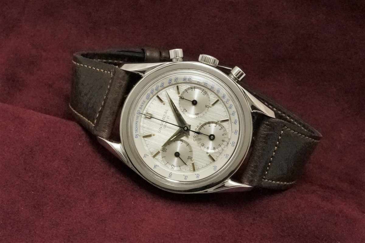 UNIVERSAL GENEVE COMPAX クロノグラフ（ユニバーサル／1960s) | ロレックス その他 | VINTAGE WATCH -  LIBERTAS:リベルタス