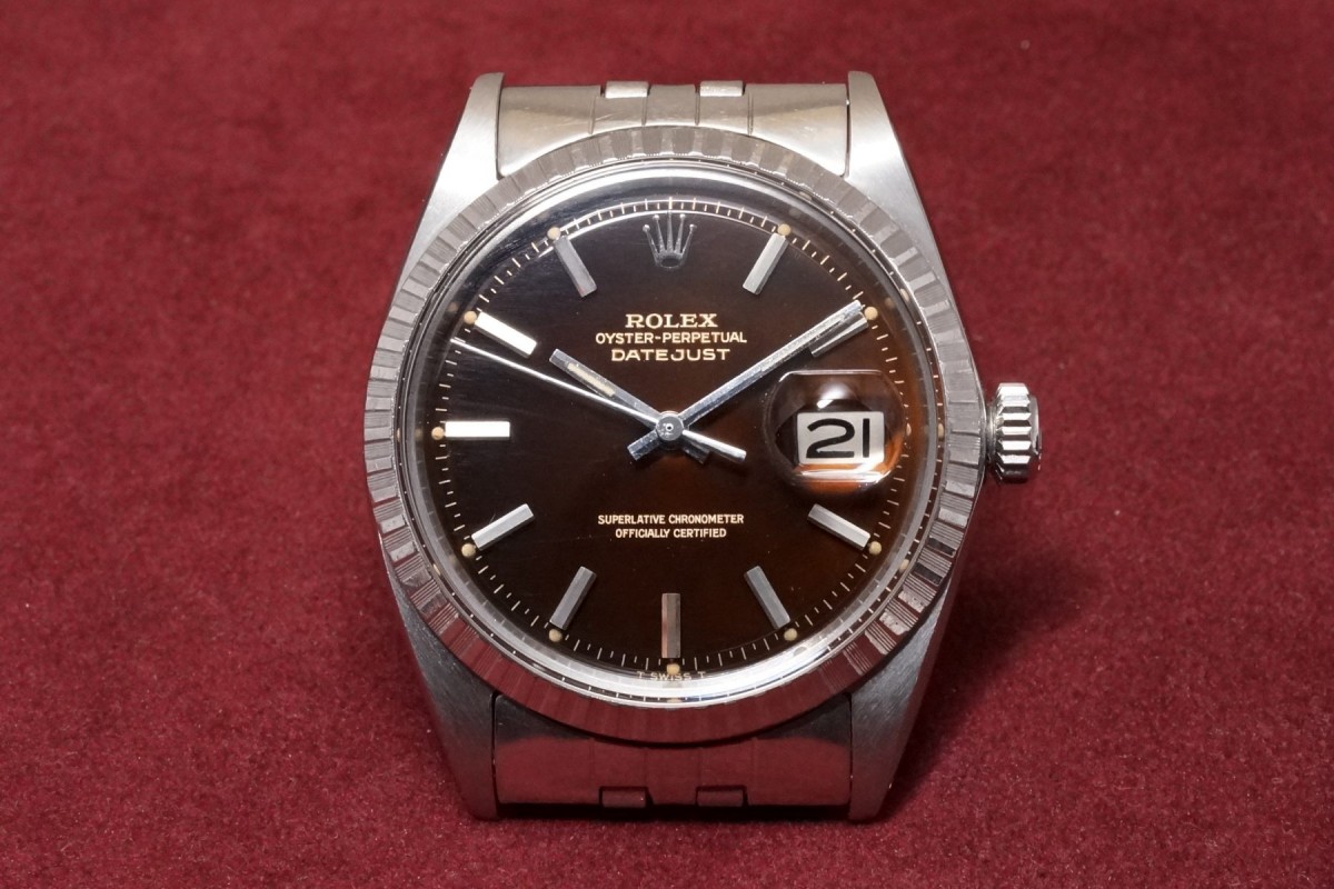 ロレックス デイトジャスト Ref-1603 Tropical Glossy Dial（RO-101／1967年) | ロレックス その他 |  VINTAGE WATCH - LIBERTAS:リベルタス