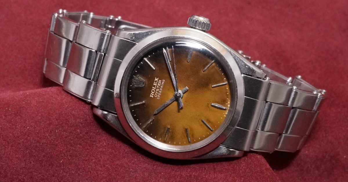 ロレックス OYSTER SPEEDKING Ref-6430 Tropical Glossy Dial（RO-49／1966年) | ロレックス  その他s | VINTAGE WATCH - LIBERTAS:リベルタス