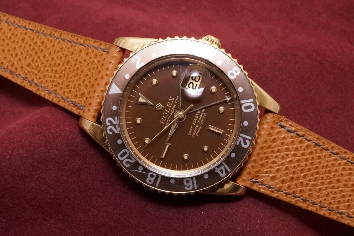 ロレックス GMTマスター Ref-1675/8 Glossy Brown Nipple Dial（RS-119／1966年) | ロレックス  GMTマスター | VINTAGE WATCH - LIBERTAS:リベルタス