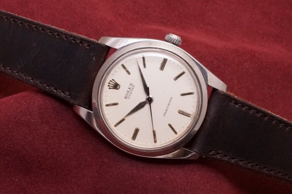 ロレックス BIG OYSTER Ref-6424 Cream Dial（RO-08／1963年)の詳細写真1枚目