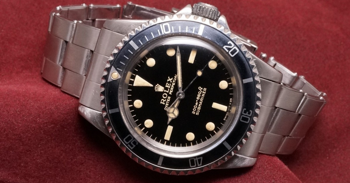 純正パーツ】ROLEX ロレックス サブマリーナ ベゼルセット MK5 後期