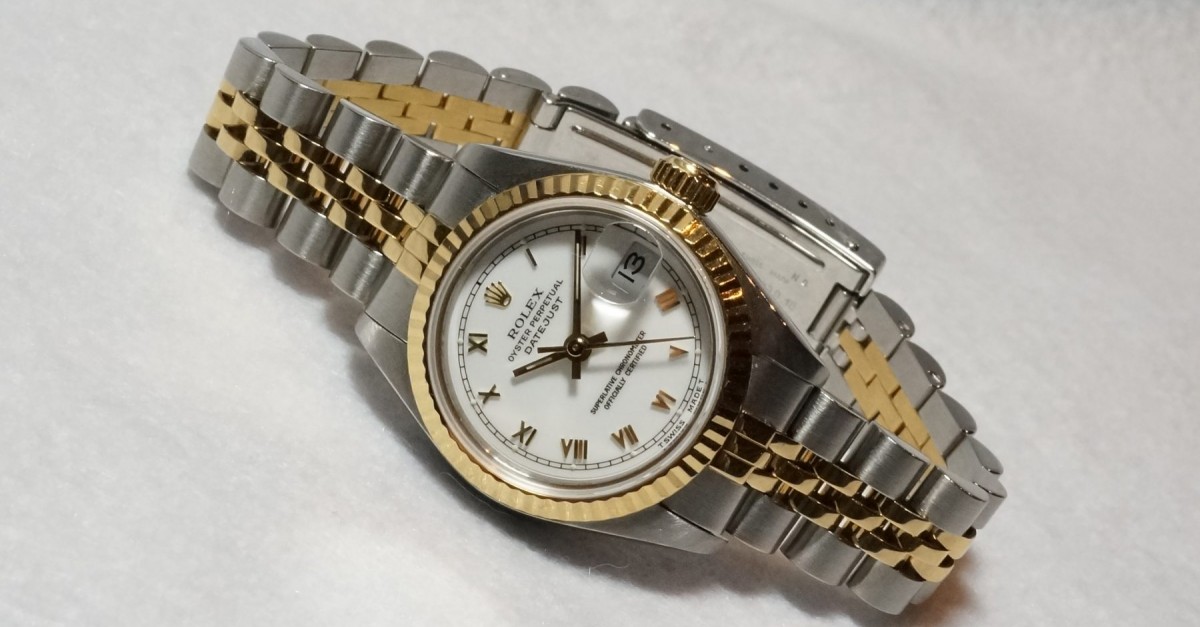 レディース ロレックス 69173 Roman White Dial（LR-49／1989年 