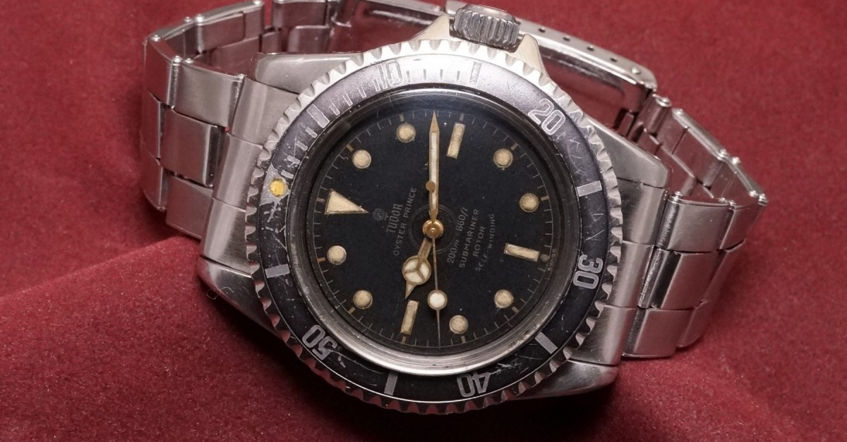 チュードル サブマリーナ Ref-7928 PCG Gold Chapterring Dial（TS-05／1961年) | チュードル |  VINTAGE WATCH - LIBERTAS:リベルタス