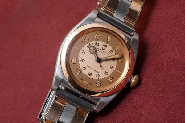 ロレックス バブルバック Ref-3133 Semi Unique Dial（RO-189／1940s) | ロレックス その他s | VINTAGE  WATCH - LIBERTAS:リベルタス