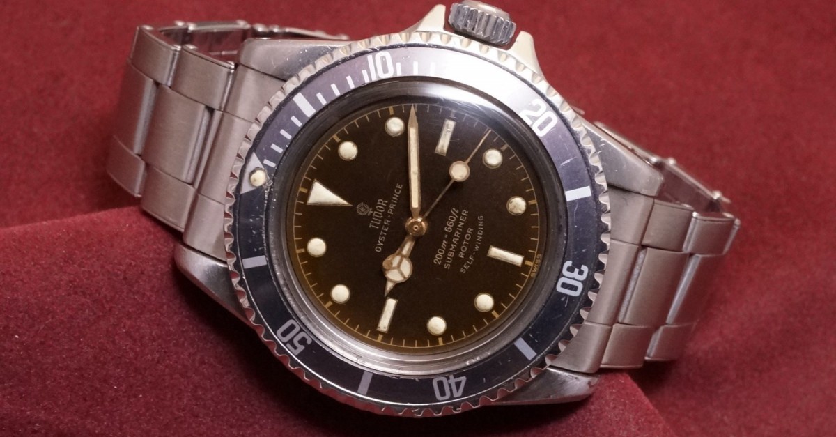 チュードル サブマリーナ Ref-7928 PCG Brown Chapterring Dial（TS-13／1961年) | チュードル |  VINTAGE WATCH - LIBERTAS:リベルタス