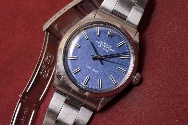 ロレックス Ref-5500 Air-King Blue Dial（RO-211／1972年)の詳細写真3枚目