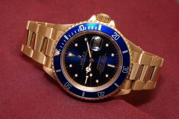 ロレックス サブマリーナ DATE Ref-16808 Blue Nipple Dial（RD-67／1988年)の詳細写真1枚目