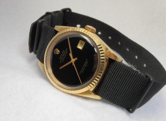 ロレックス デイトジャスト Ref-16238 Onyx Dial Ser-L（RD-82／1987年)の詳細写真1枚目