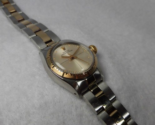 レディース ロレックス OYSTER PERPETUAL Zephyr SS/YG（LR-66／1978年)の詳細写真5枚目