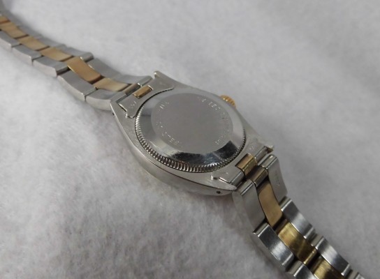 レディース ロレックス OYSTER PERPETUAL Zephyr SS/YG（LR-66／1978年)の詳細写真8枚目