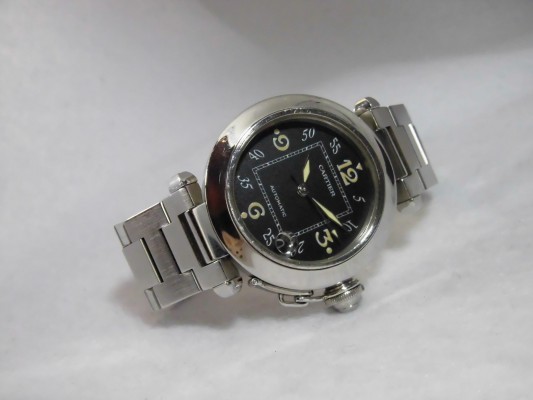 カルティエ Pasah C Black Dial（LC-27／1990年代)の詳細写真2枚目