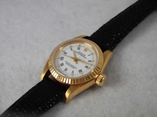 レディース ロレックス Ref.67198  Roman Dial 18KYG（RL-68／1990年)の詳細写真5枚目