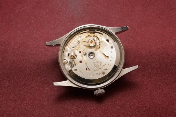 ロレックス OYSTER-PERPETUAL Ref-6532  Bulls Eye Glossy Gilt Dial（RO-279／1958年)の詳細写真10枚目